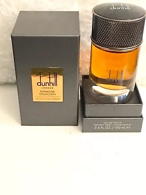 Dunhill Moroccan Amber 3.3 Oz. Eau De Parfum Spray By Alfred Dunhill (Read) • $69.99