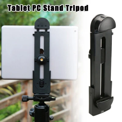 $14.21 • Buy IPad Phone Tablet PC Stand Tripod Mount Adapter Adjustable Clamp Holder For IPad