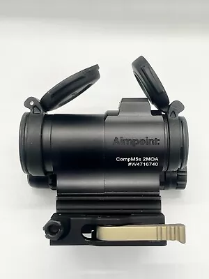 Aimpoint CompM5s Red Dot Reflex Sight With 39mm Spacer LRP Mount - 200500 • $650