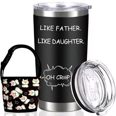 Dad Gifts From Daughter - Like Father Like Daughter 20oz Coffee Travel Tumble... • $27.26
