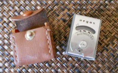 Vintage Argus Miniature Model LM-3 Light Meter M3 Movie Camera + Mini-case JAPAN • $8.99