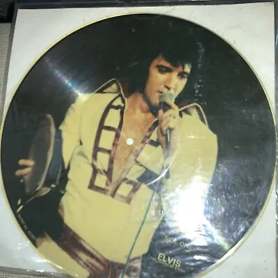 Elvis The Legend Of A King 12  Picture Disc 1980 Promo Narrated By John Leader • $12