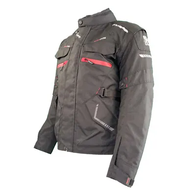 Gryphon Frontier Textile Black Motorcycle Jacket Men's Sizes SM MD XL - 4X • $88.99