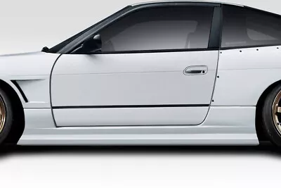 FOR 89-94 240SX S13 Supercool V2 Side Skirts Rocker Panels 2PC 116220 • $238