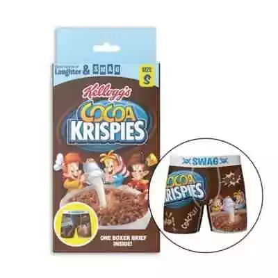 Cocoa Krispies Cereal Boxer Briefs Men's Size M L XL Novelty Underwear L11 • $17.99