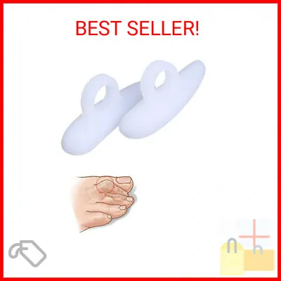 $11.75 • Buy 1Pair/2Pcs Gel Hammer Toe Crest Pads - Right And Left Soft Silicone Hammertoe