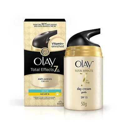 $40.69 • Buy Olay Total Effects 7 In 1 Anti Aging Skin Cream Moisturizer Gentle SPF15 50gm