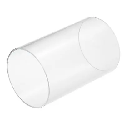 Acrylic Pipe Clear Rigid Tube 96mm ID 100mm OD 6  For Lamps And Lanterns • $14.74