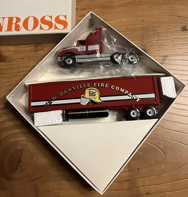 WINROSS Die Cast Truck New Danville Fire Company Original Box NICE Collectible • $15.95