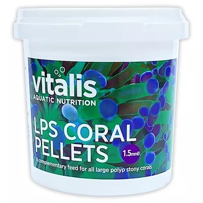 Vitalis Invertebrate Food Lps Coral / Anemone Pellet Flake Complimentary • £7.99