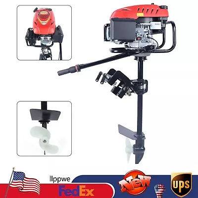 4Stroke 3.2KW Outboard Motor Fishing Boat Engine W/Air Cooling System OHV • $382