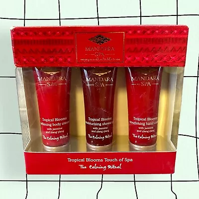 Mandara Spa Tropical Bloom Gift Set RARE Discontinued Opened But Never Used • £9.99