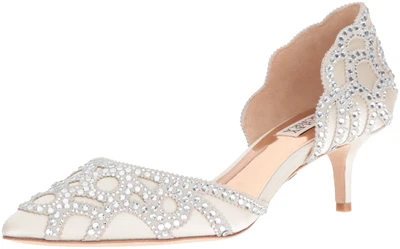 $152.75 • Buy Badgley Mischka Women's Ginny Dress Pump, Ivory, 9 M US