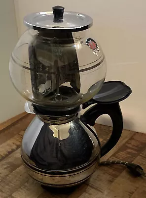 Vintage Cory Glass Vacuum Coffee Brewer Percolator Mid Century Retro USA • $225