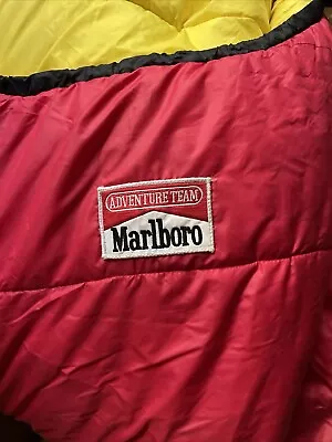 Marlboro Adventure Team Zero 0 Degree Mummy Sleeping Bag DUPONT Quallofil Mint • $60