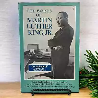 1987 The Words Of Martin Luther King Jr. Vintage Paperback Book Speeches CSK • $18