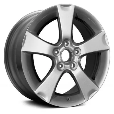 Wheel For 2004-2006 Mazda 3 17x6.5 Alloy 5 Spoke Painted Silver Offset 52.5mm • $222