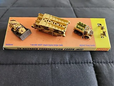 Galoob Micro Machines Military Set - #4 Advance Construction Corps - New On Tray • $69.99