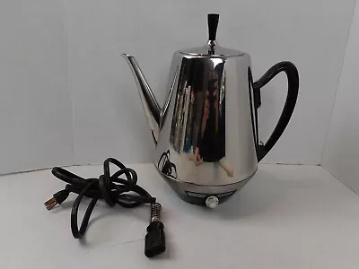 Vintage Chrome Sunbeam Model AP76 Fully Automatic Electric Coffee Percolator 224 • $34.99