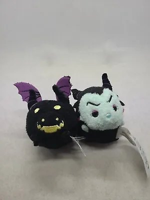 Disney Tsum Tsum Plush 3.5  Lot Of 2 Sleeping Beauty - Maleficent Dragon • $9.99