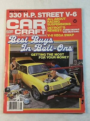 Car Craft Performance Magazine Vol 31 No 8 Aug 1983 Racing Turbo Mopar Mustang • £10.49