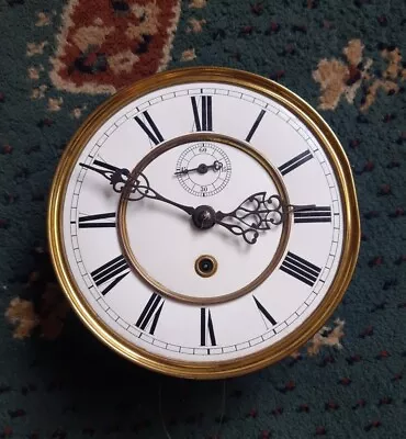 7  Diameter Vienna Single Weight Wall Clock Dial Movement & Bracket Complete  • £110