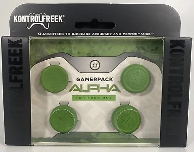 Kontrol Freek Gamerpack Alpha Green 4 Pack Thumb Grips Xbox One Series X/S • $12.89