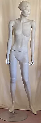 GRENEKER Vintage 1980s Mannequin Realistic Standing Female Full Body Glass Stand • $1299