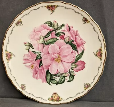 Vintage Royal Albert Queen Mothers Favourite Flowers Camellia Bone China Plate • £8.50