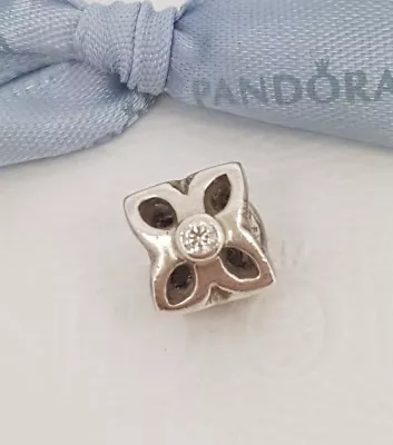 Authentic Pandora Clear CZ Open Flower Charm 790260CZ - Retired  • $18.99