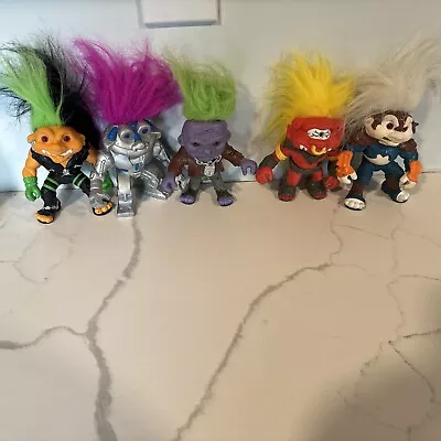 Battle Trolls Hasbro 1992 Vintage 1990s Lot Of 5 • $39.99