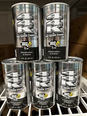 BG 44K PLATINUM New Fuel System Cleaner Additive 11oz. Can PN 208 - 5 Pack • $99.99