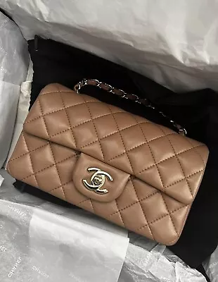 Chanel Mini Flap Bag In Lambskin • £5500