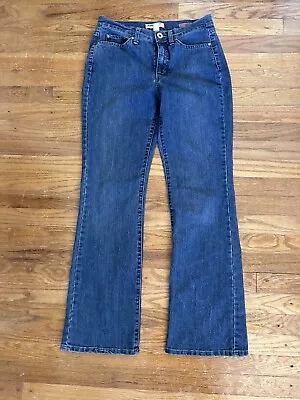 Jeanstar Elle 5 Pkt Classic Bootcut Jeans Womens Size 8 Mid Rise Stretch • $14.99