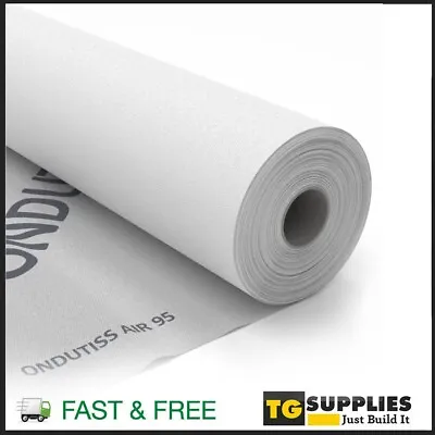 Universal Roofing Vapour Breather Membrane Barrier HouseWrap - Ondutiss Air 95 • £26.49