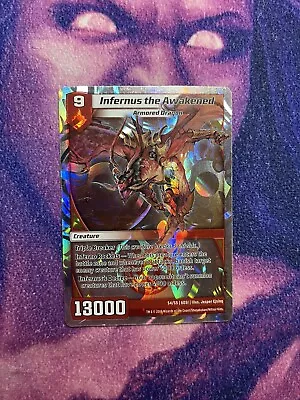 Kaijudo 1X INFERNUS THE AWAKENED Super Rare S4/S5 6DSI - DragonStrike Infernus • $29.99