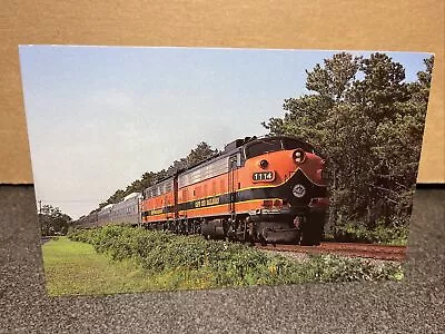 Cape Cod Railroad FP10 Units #1100 & # 1114 FP10 Units Locomotives ￼￼￼￼ Postcard • $10.19