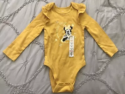 Minnie Mouse To The Moon And Back Onsie 24 Months • $12