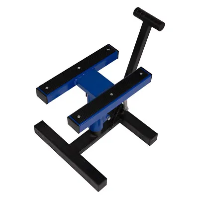 LUCKYERMORE Motorcycle Dirt Bike Stand Jack Lift Offroad Motocross Repire Rack • $59.99