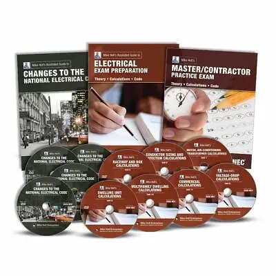 Electrical Exam Prep Course Master/Contractor Intermediate 2020 NEC - Mike Holt • $680