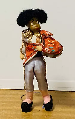 Vintage Costume Doll Figure Spanish Matador Klumpe Rodan Freestanding Spain 5  • £16