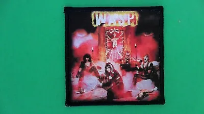 RARE Vintage WASP Band Sew On Patch! Blackie Lawless 80s Hard Rock Metal • $19.99