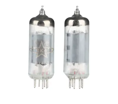 2Pcs Electronic Tube Valve Vacuum Replacement Part Glass 6K4 7 Pin For Amplifier • $19.99