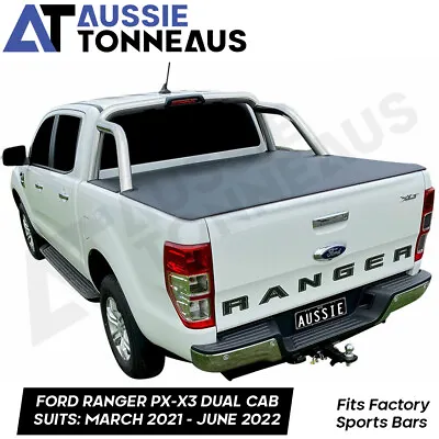 Clamp On Pro Tonneau Cover For Ford PX Ranger Dual Cab [Nov 11 -June 2022] W/SB • $475