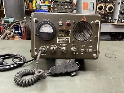 Military Radio C-845/u Radio Control Set Audio Transmitter Receiver Intercom • $190