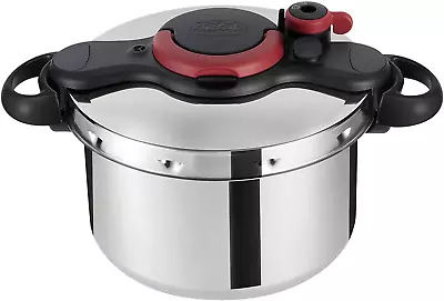 Tefal Clipsominut Easy Pressure Cooker Red/Black P4624866 • $346.95