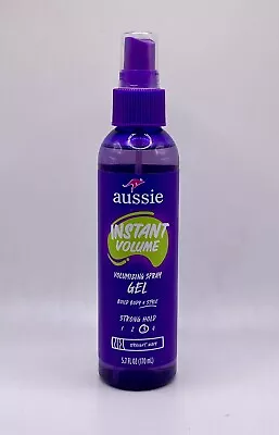 Aussie Instant Volume SPRAY GEL Strong Hold 5.7 Oz • $20.69