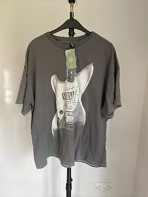 H & M Large Nirvana T Shirt  • £6