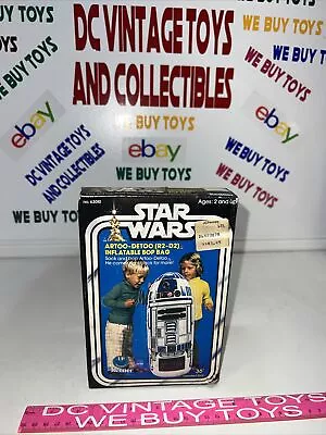 Kenner Star Wars R2D2 Inflatable Bop Bag SEALED Vintage RARE 1977 NEW 🔥 • $599.99