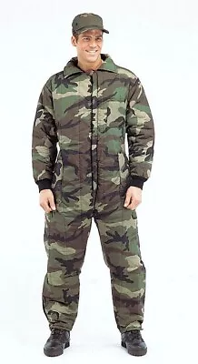 Rothco Insulated Coveralls - Woodland Camo • $88.30